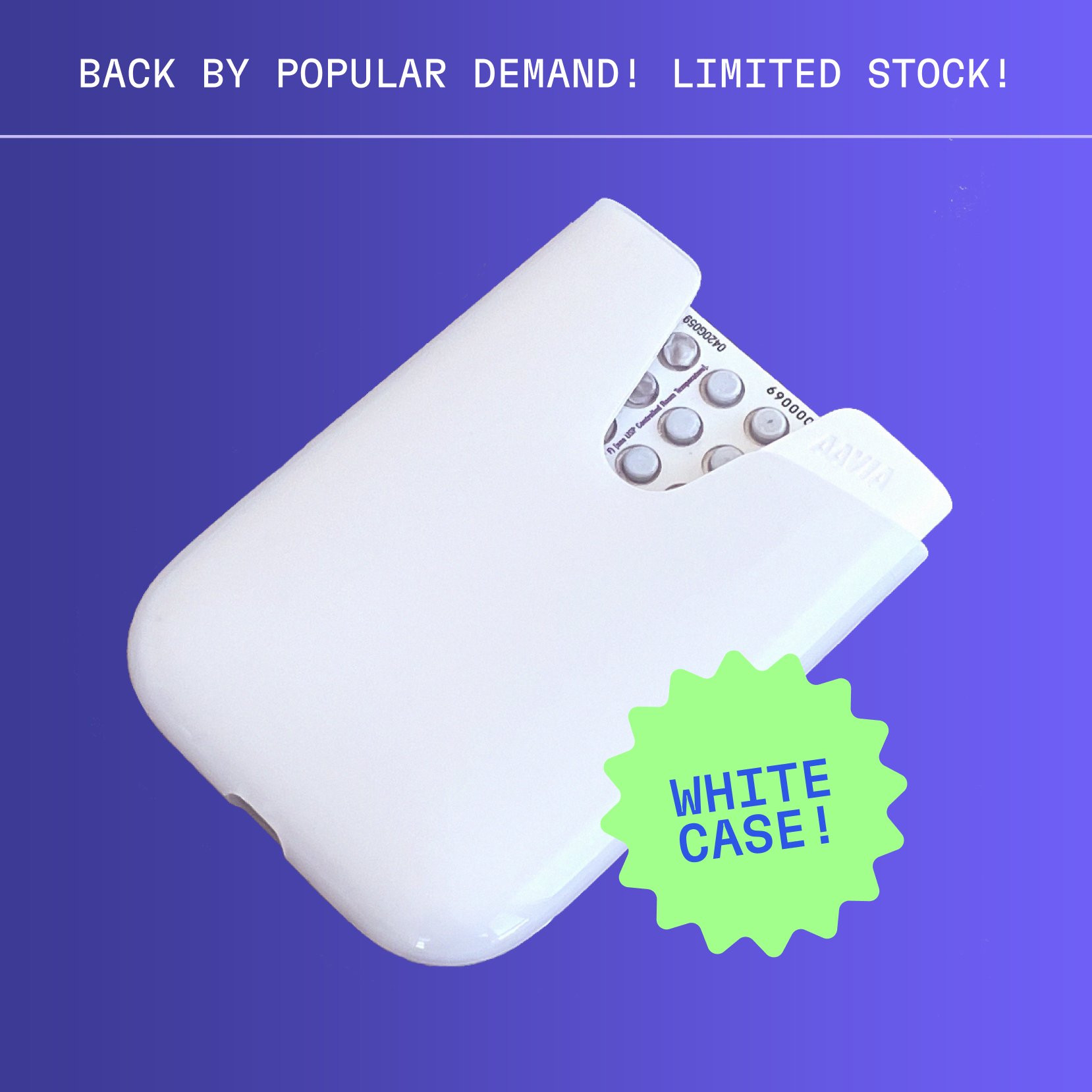 Smart Birth Control Pill Case